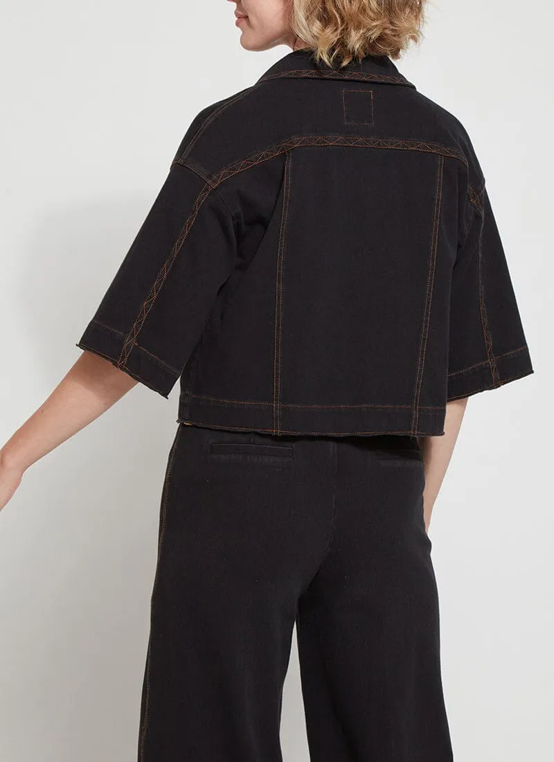 Peoria Crop Denim Jacket