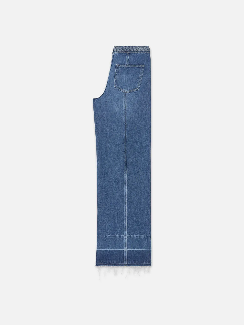 Pixie Braided Waistband Wide Leg -- Dewdrop