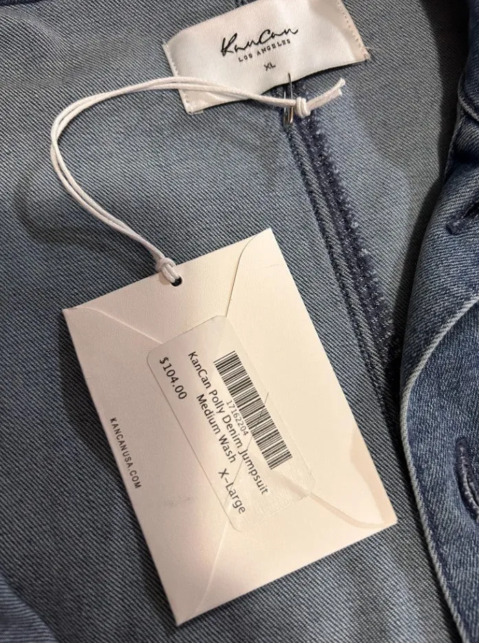 Polly Denim Jumpsuit