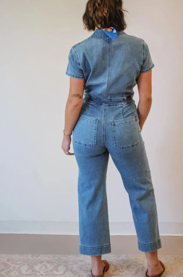 Polly Denim Jumpsuit