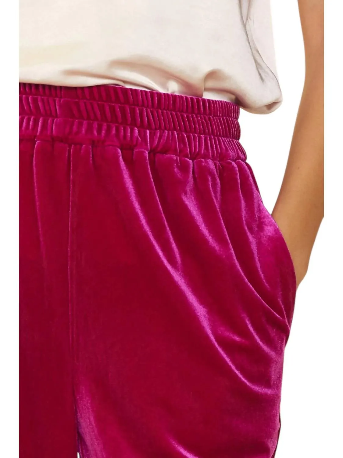 Raspberry Dreams Joggers In Magenta