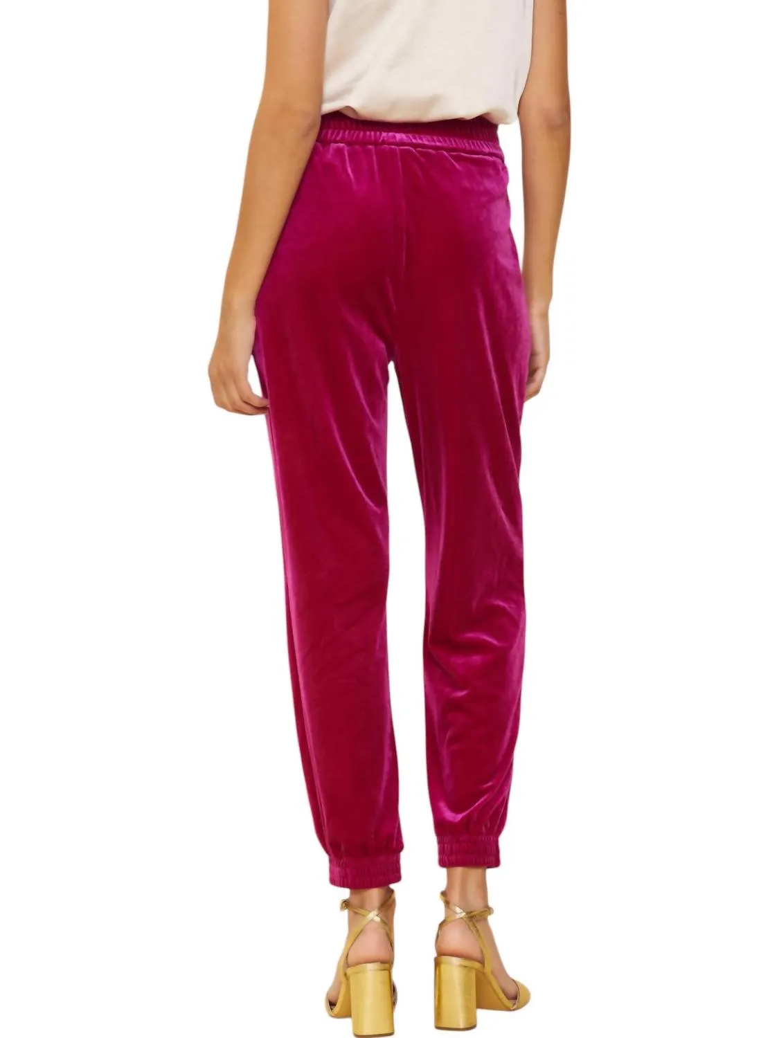 Raspberry Dreams Joggers In Magenta