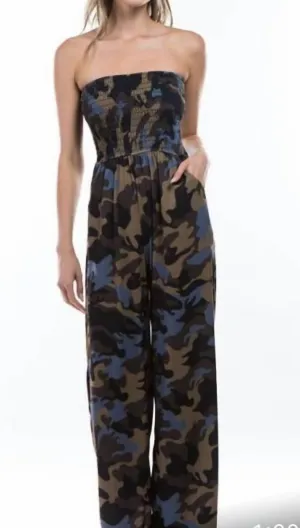 Rebecca Jumpsuit In Camo