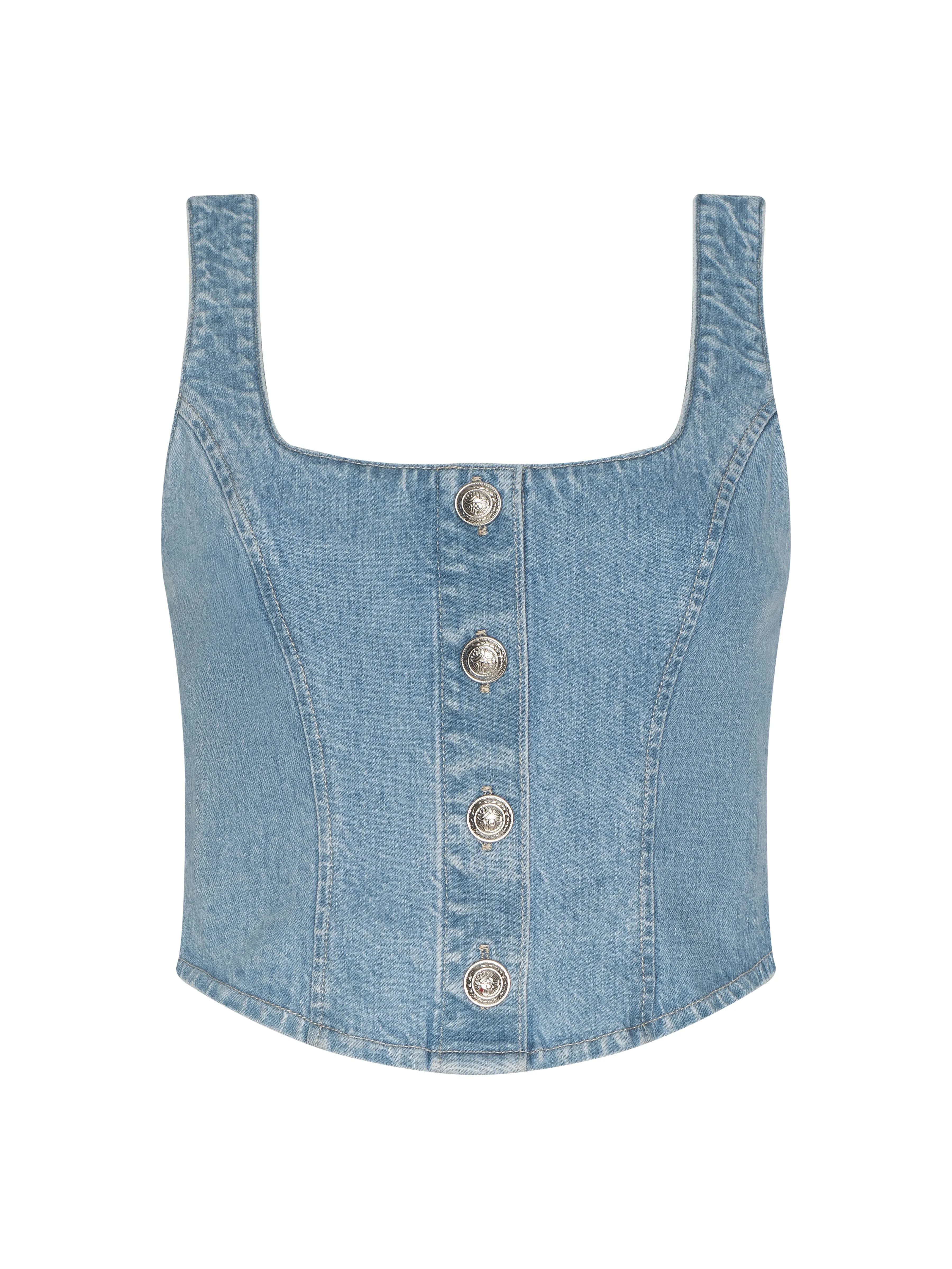 Saga Denim Top