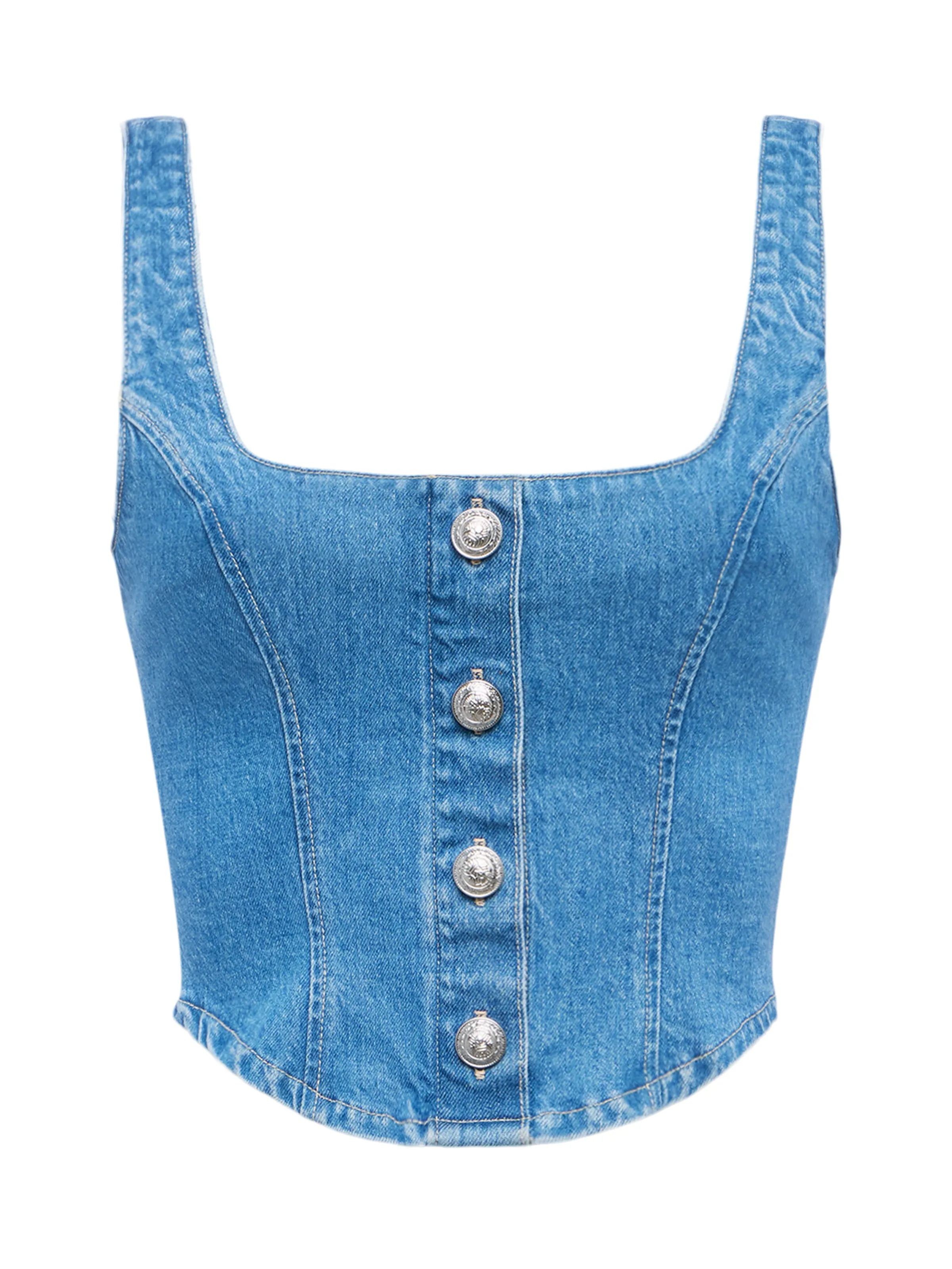 Saga Denim Top
