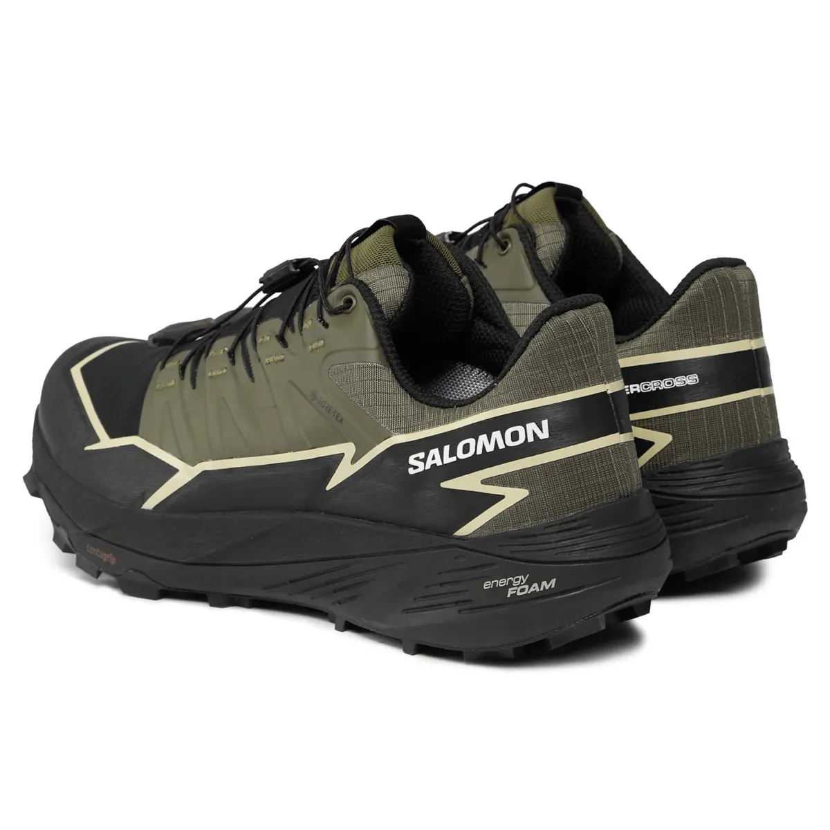 Salomon Men's Thundercross Gore-Tex Olive Night/Black/Alfalfa