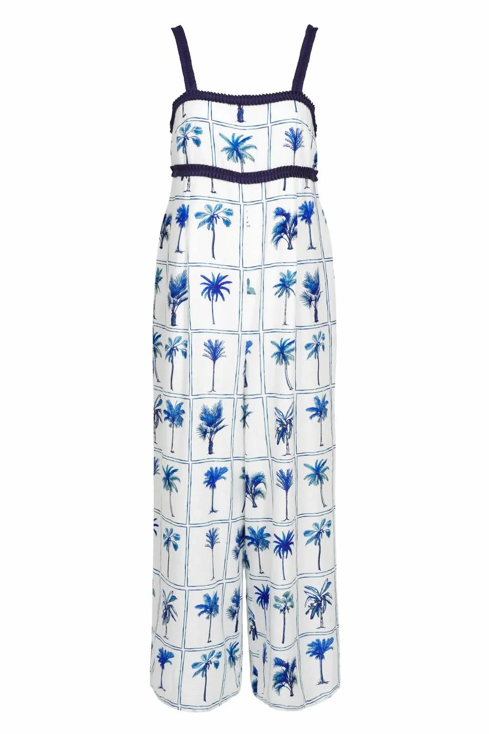 Salta Jumpsuit In Palm Print