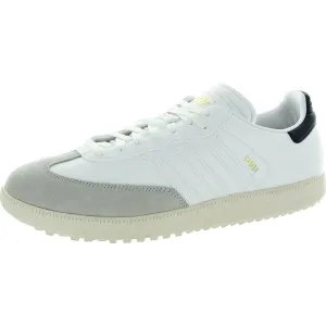 Samba Golf Mens Lace-Up Faux Leather Casual And Fashion Sneakers