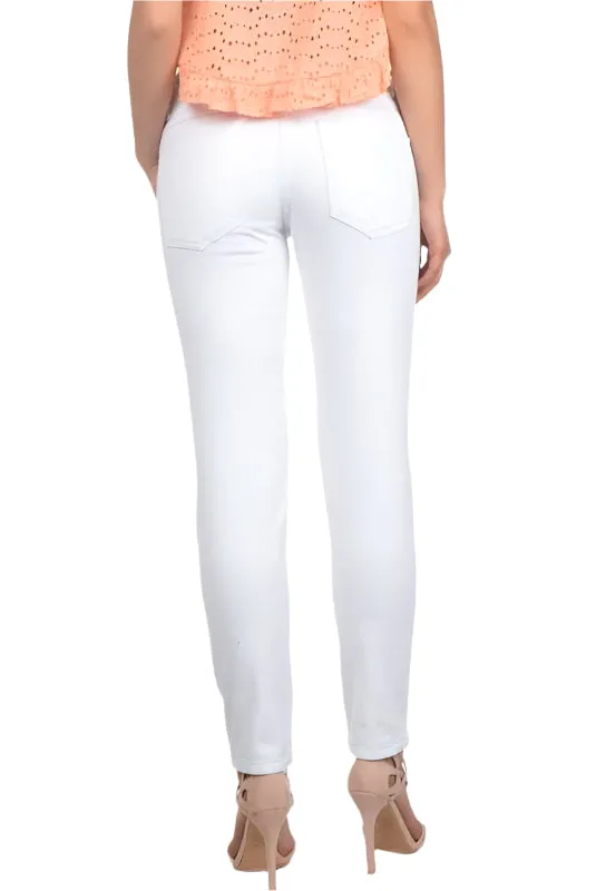 Signature 8 Relaxed Fit White Jeans IP629W