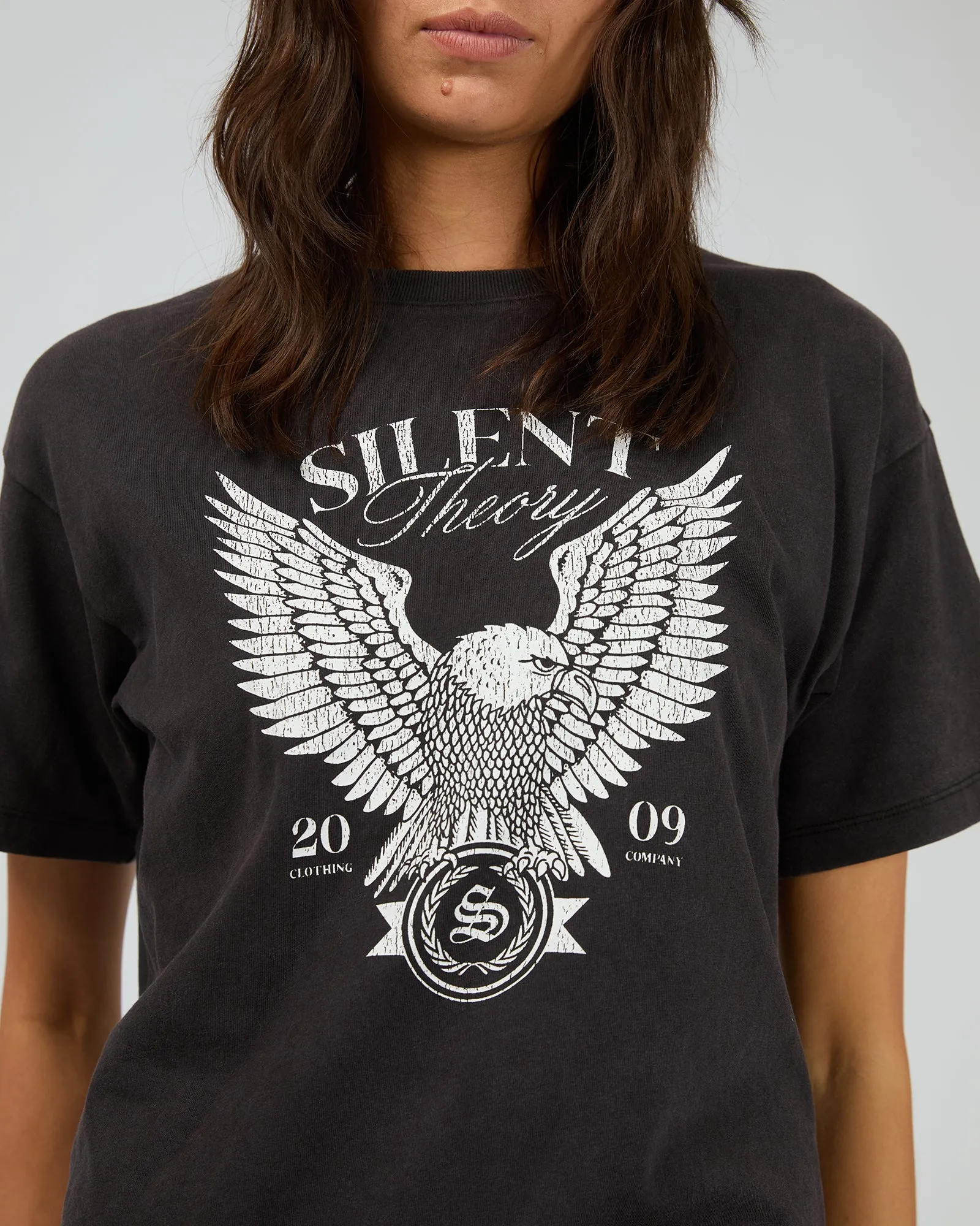 Silent Theory Limitless Tee Washed Black