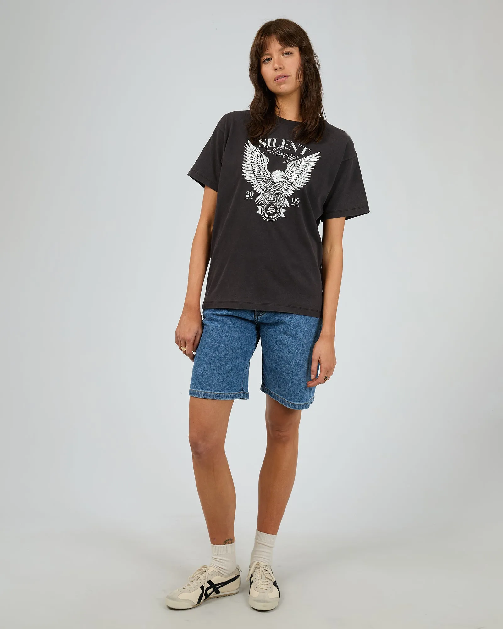 Silent Theory Limitless Tee Washed Black