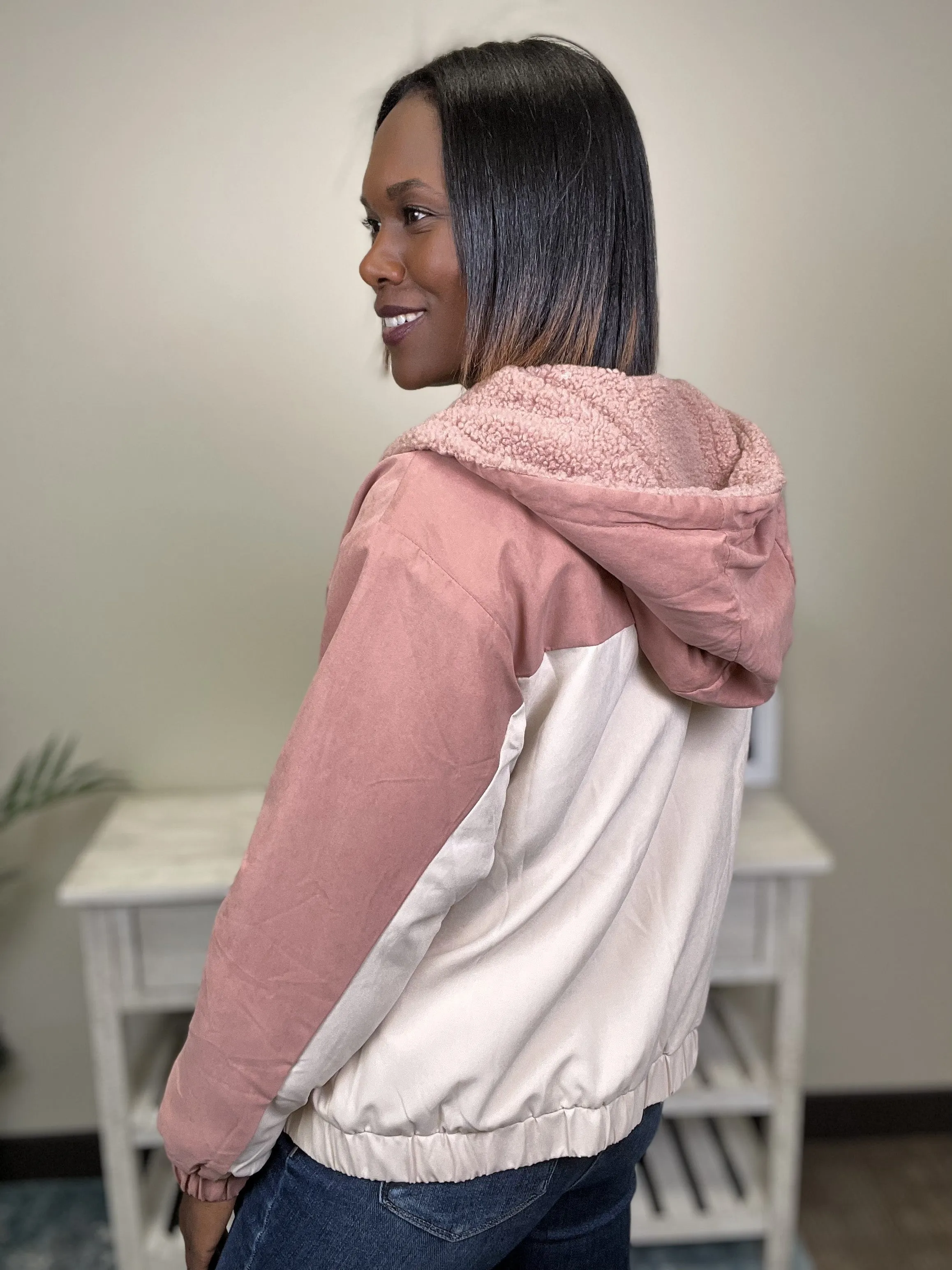 Skate With Me Women's Lightweight Zip Up Hooded Jacket
