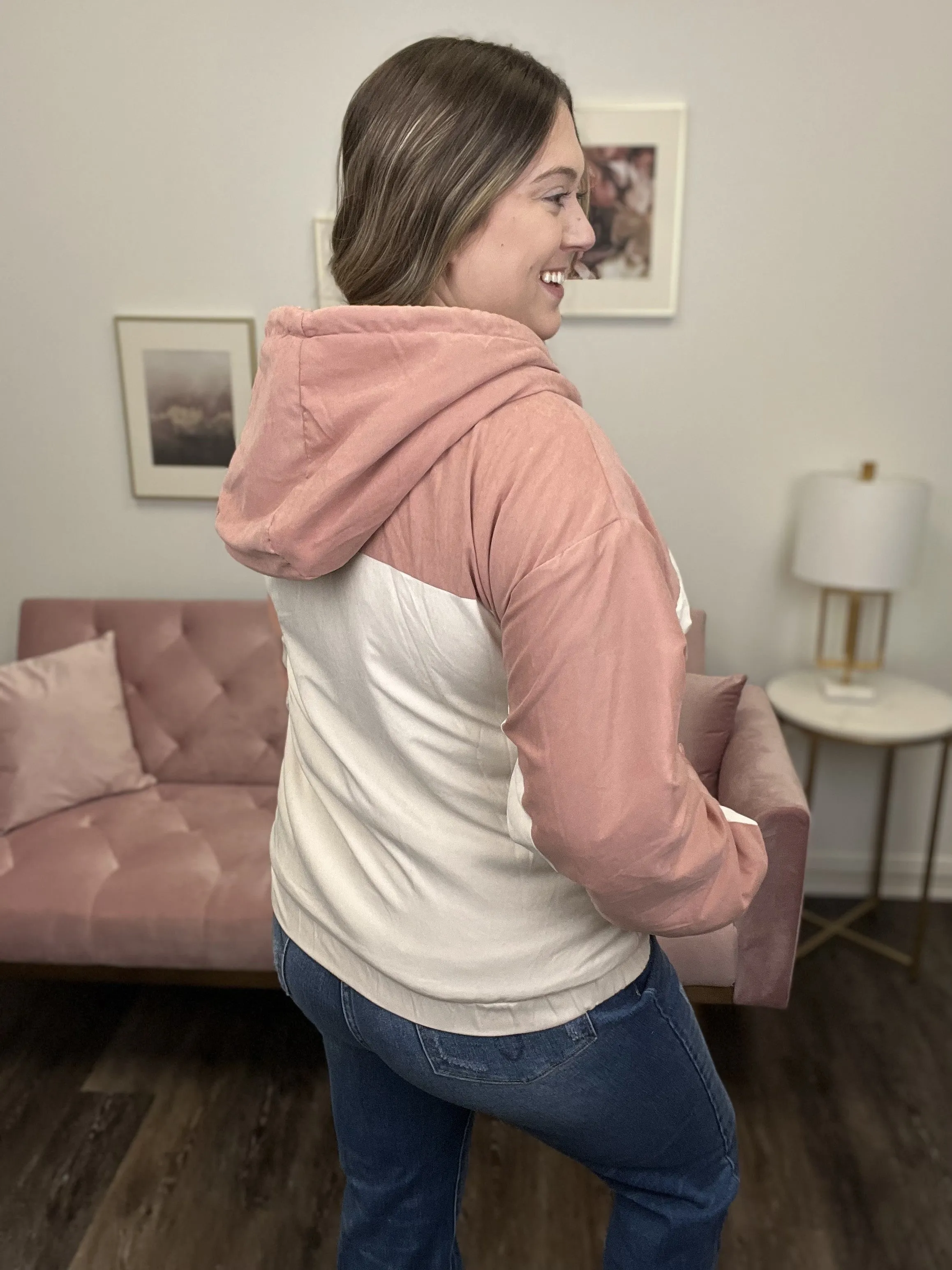 Skate With Me Women's Lightweight Zip Up Hooded Jacket