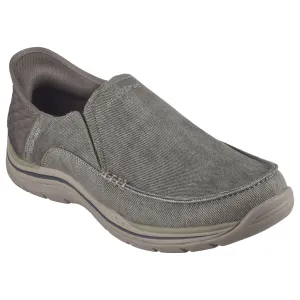 SKECHERS SLIP-INS RELAXED FIT: EXPECTED - CAYSON MEN'S MEDIUM AND WIDE