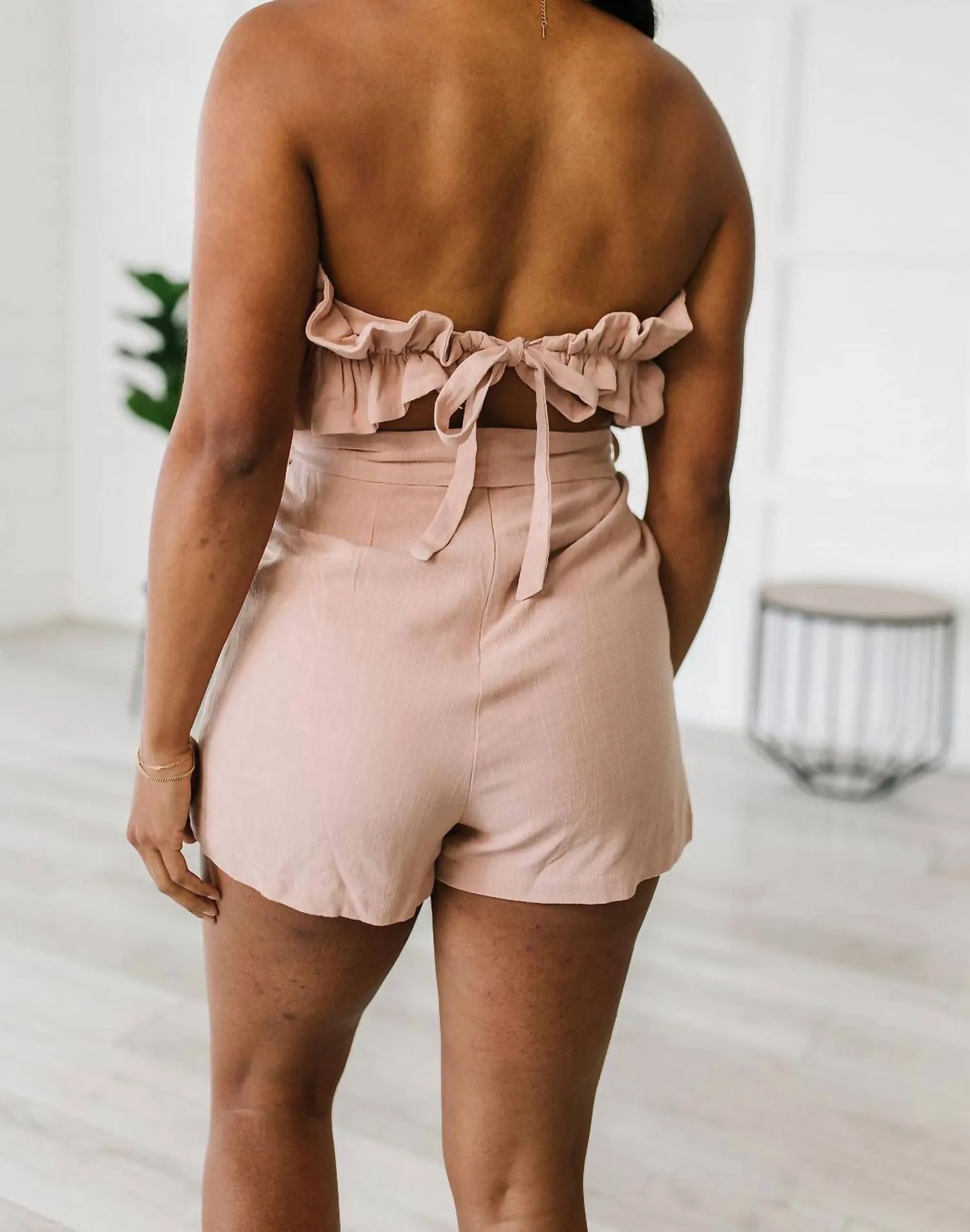 Skies Romper In Pink