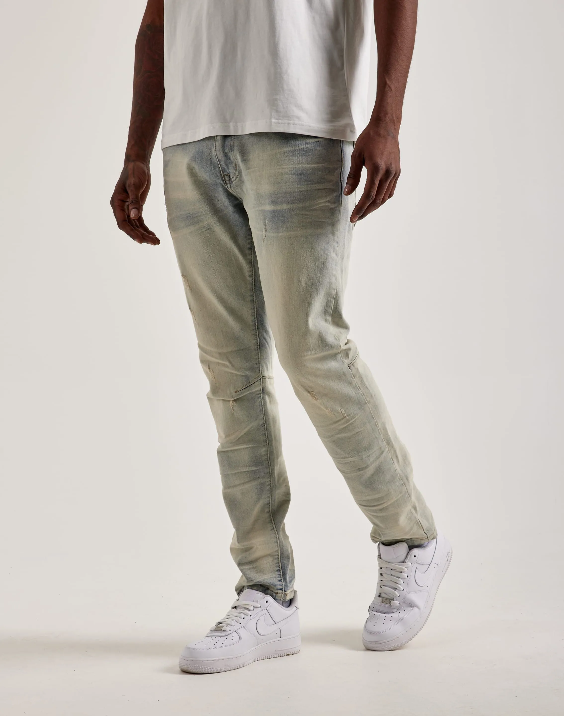 Smoke Rise Stone Washed Basic Jeans