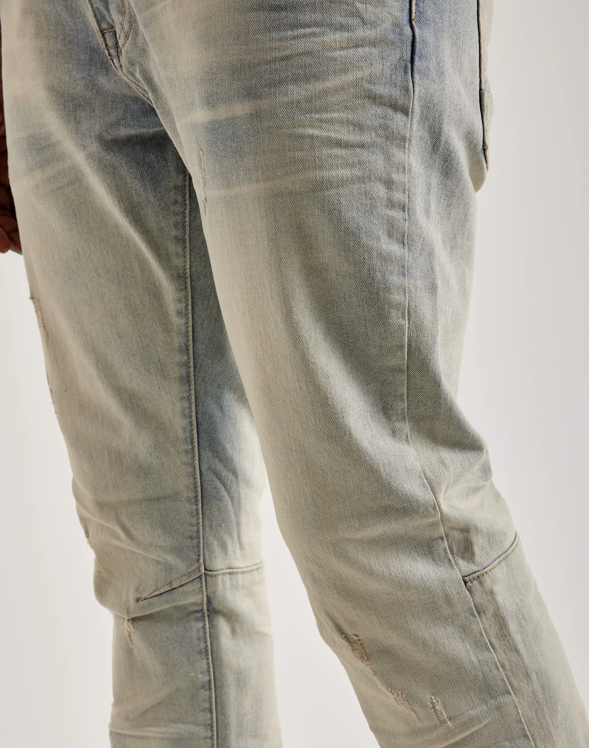 Smoke Rise Stone Washed Basic Jeans