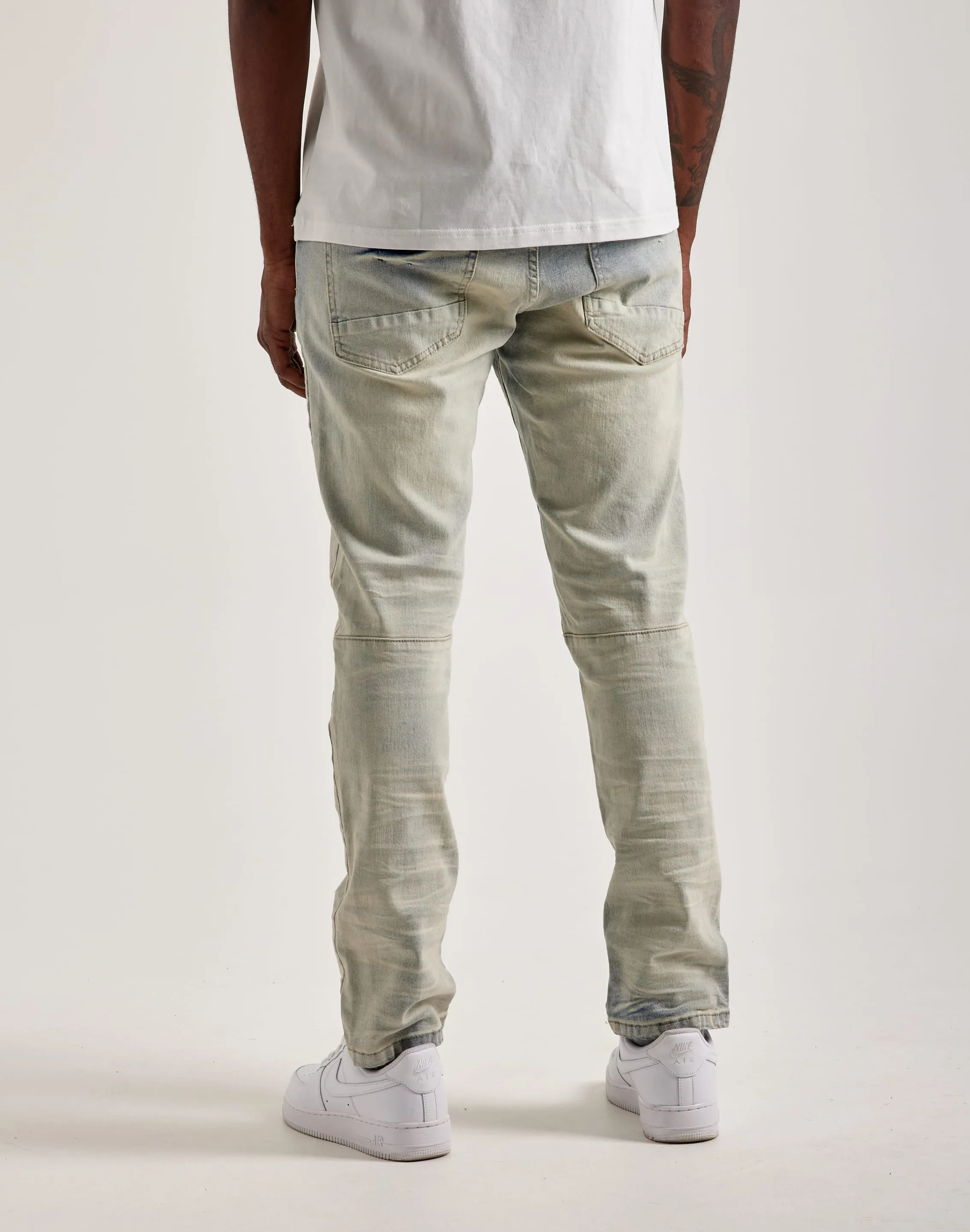 Smoke Rise Stone Washed Basic Jeans