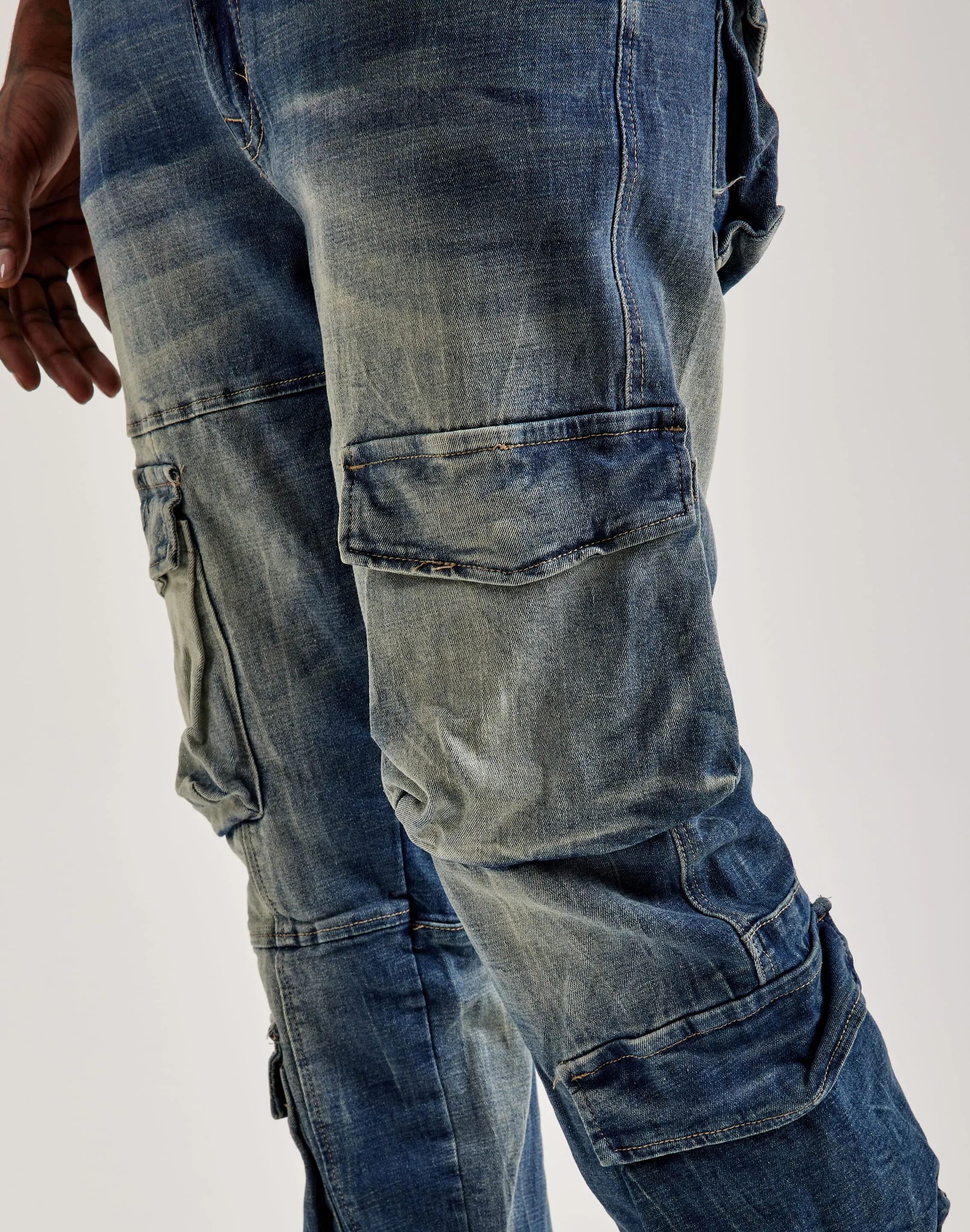 Smoke Rise Utility Cargo Jeans