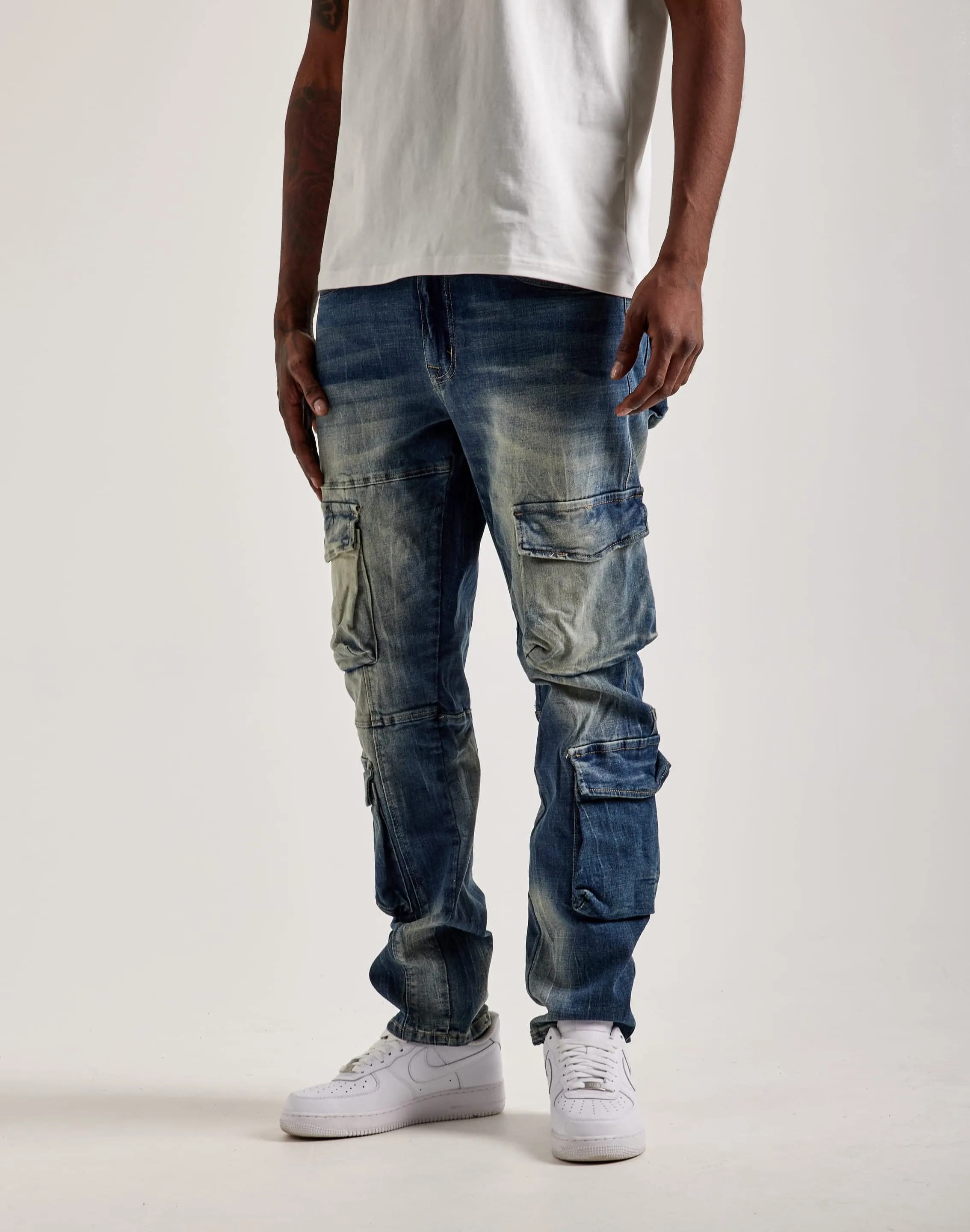 Smoke Rise Utility Cargo Jeans