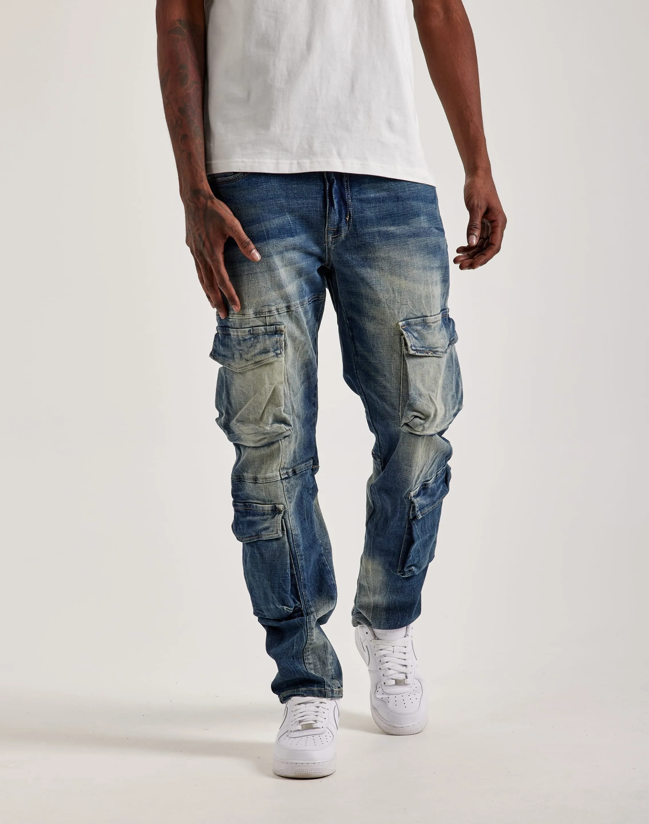 Smoke Rise Utility Cargo Jeans