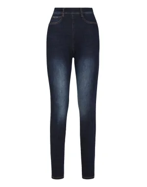 Super High Waist Jegging Zipped