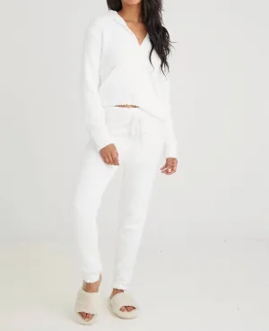 Sweater Jogger In Winter White