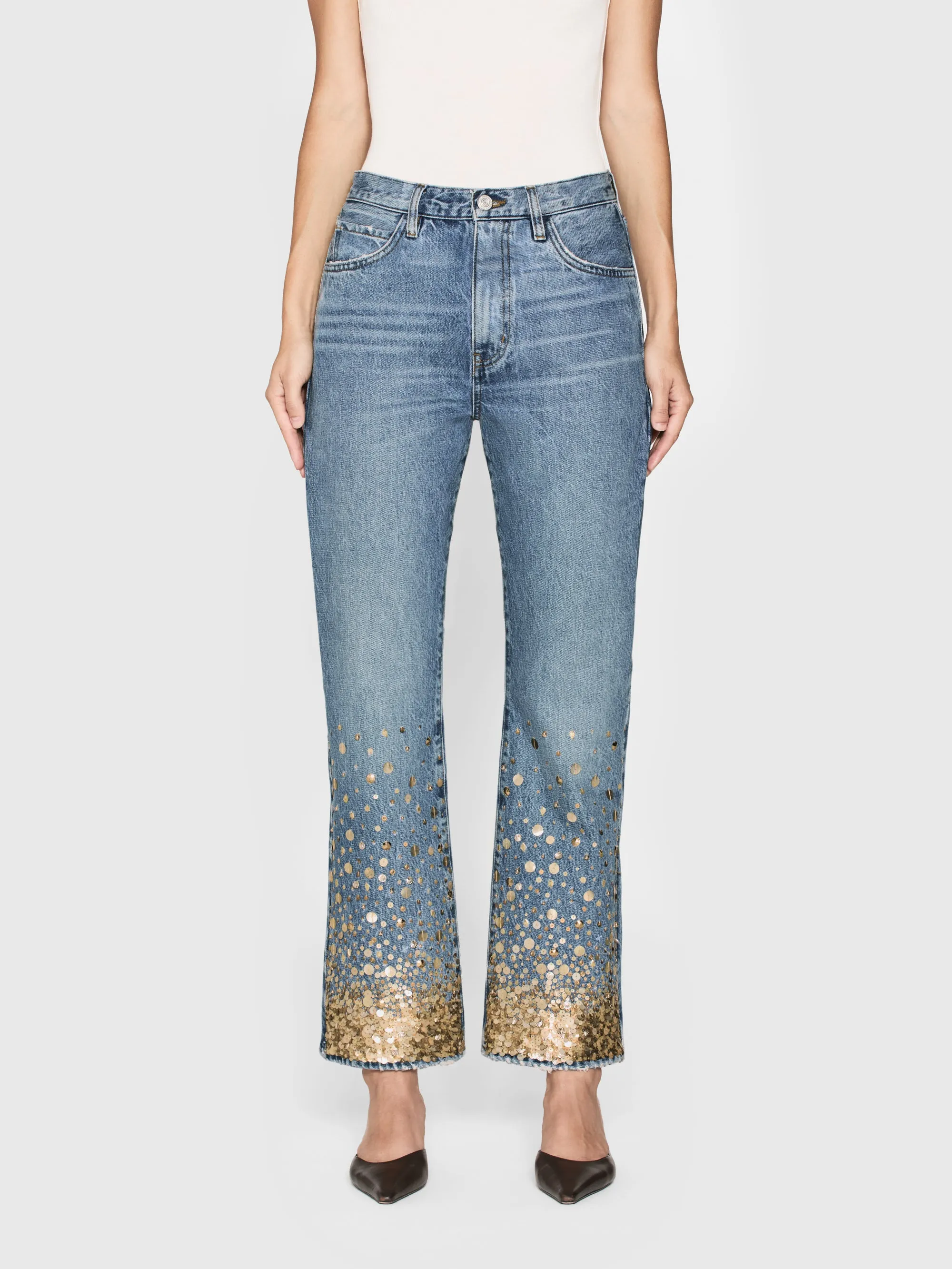 The Atelier Champagne Jean -- Gold Embellished
