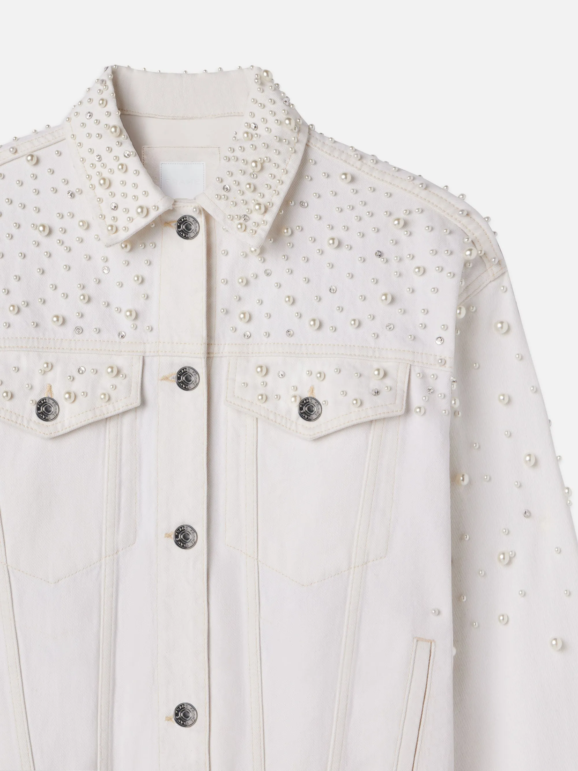 The Atelier Pearl Jacket -- Au Natural Clean
