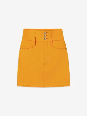 The Corset Mini Skirt -- Marigold