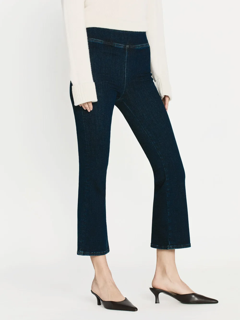 The Jetset Crop Mini Boot -- Keller