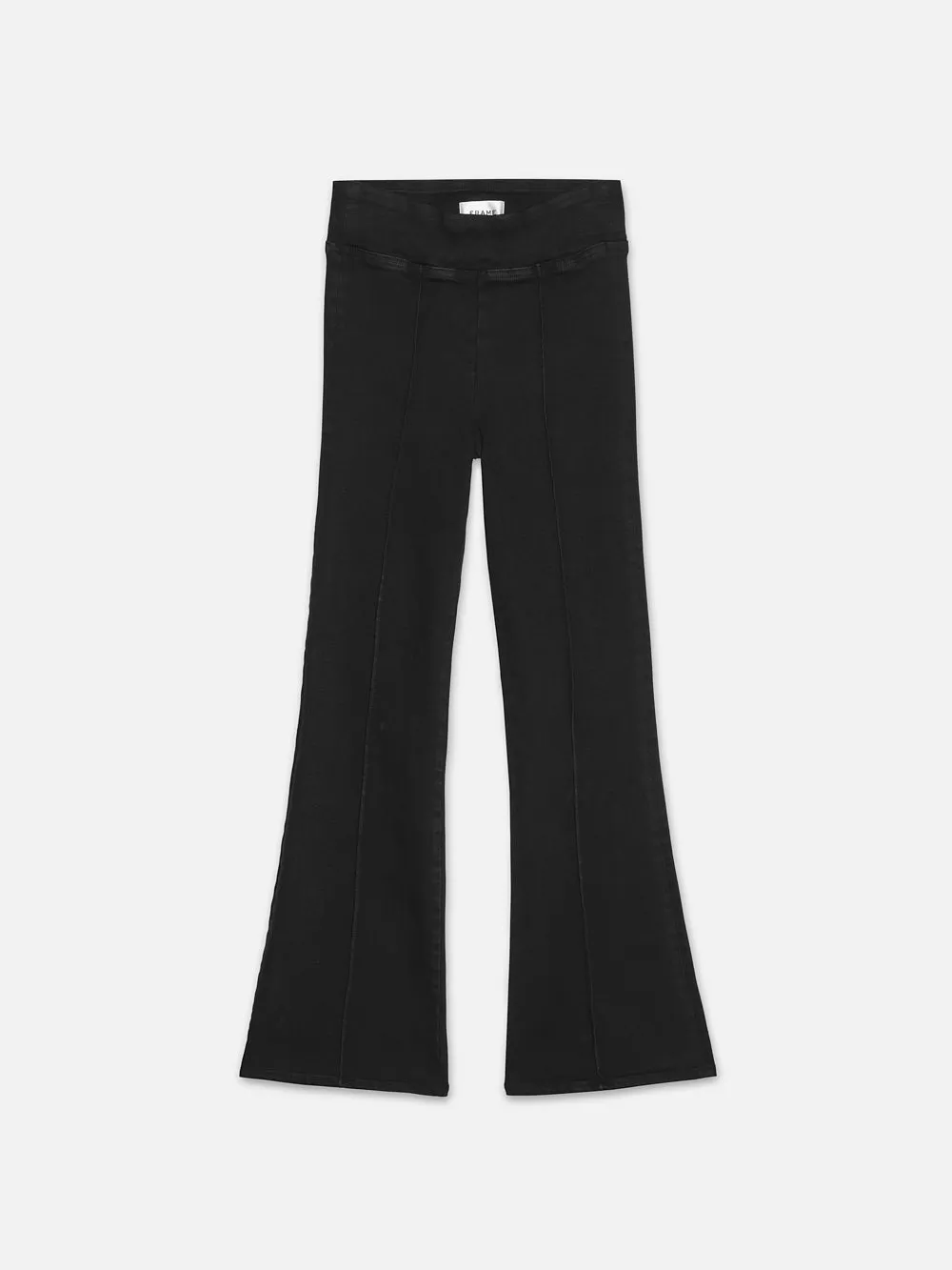The Jetset Crop Mini Boot Pintuck -- Sheen Noir