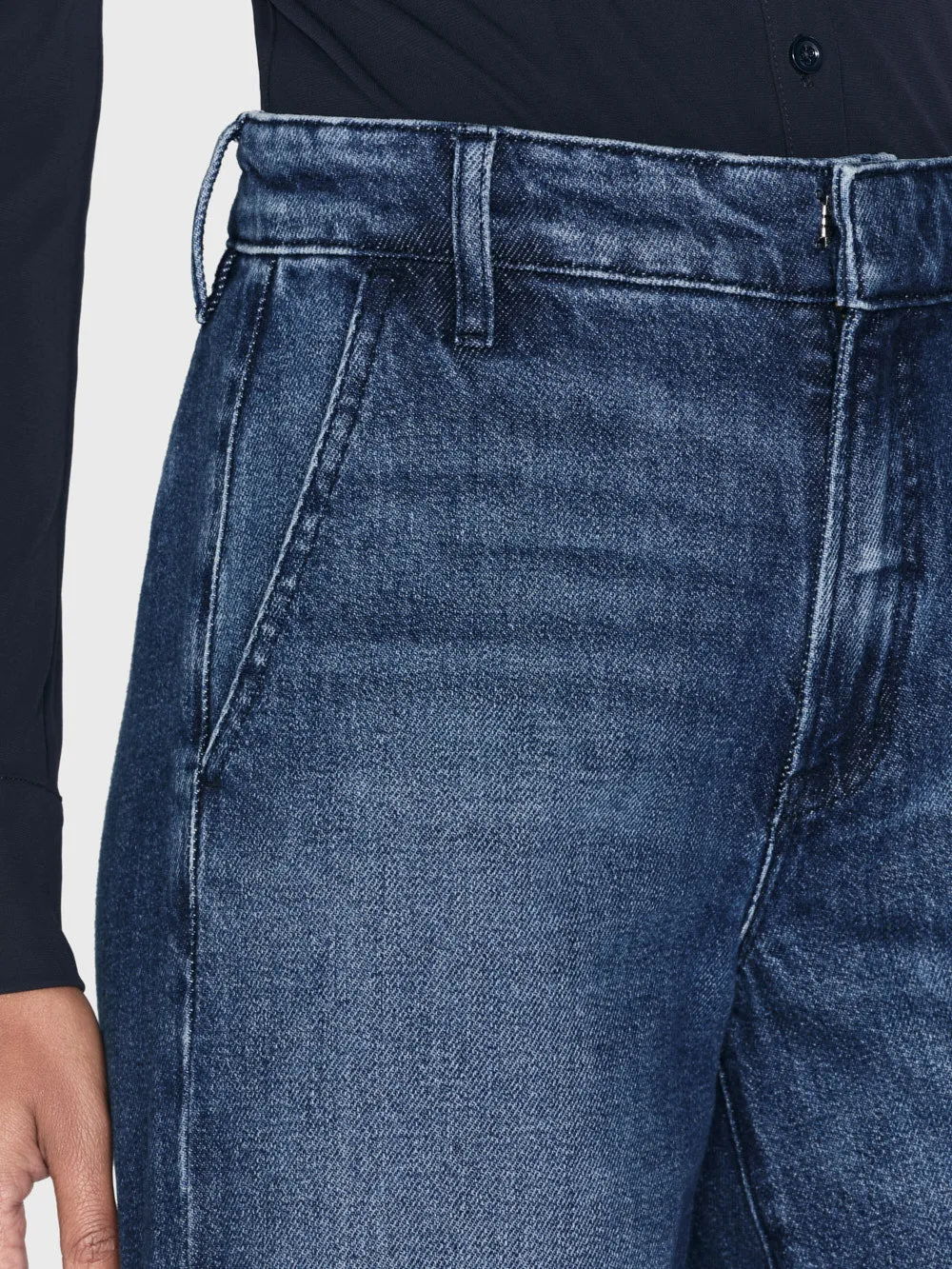 The Tailored Denim Trouser -- Monday