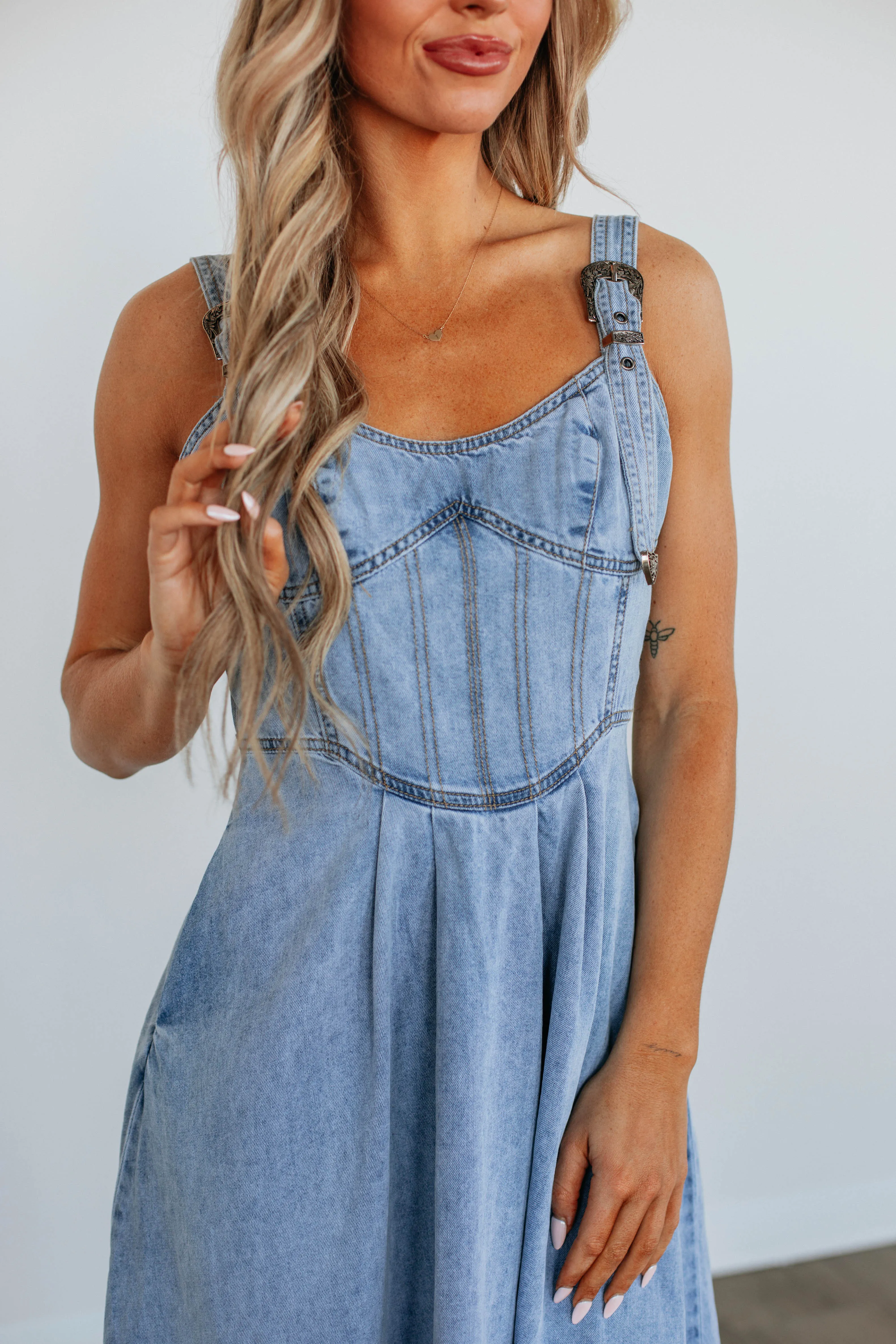 Thya Denim Dress