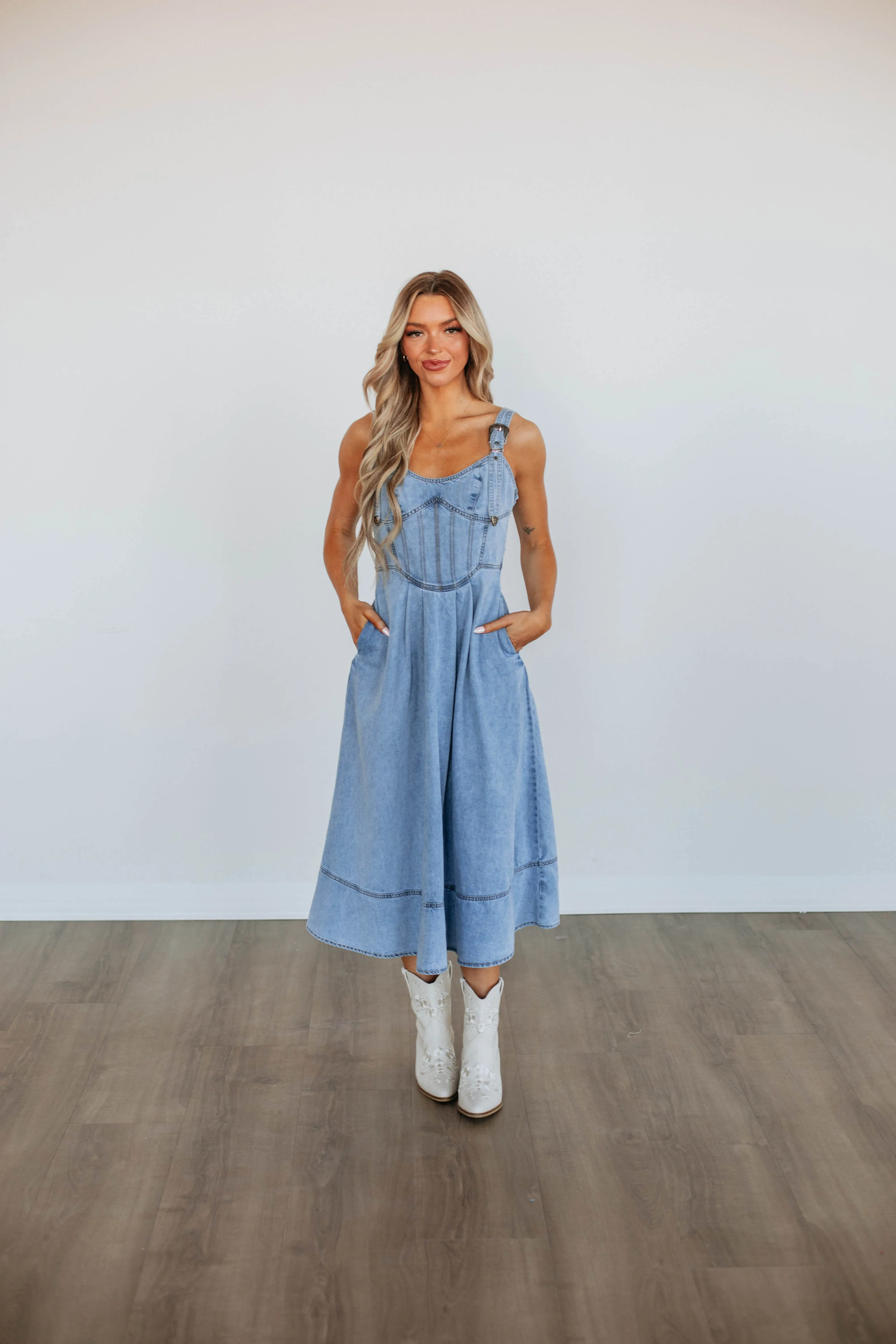 Thya Denim Dress