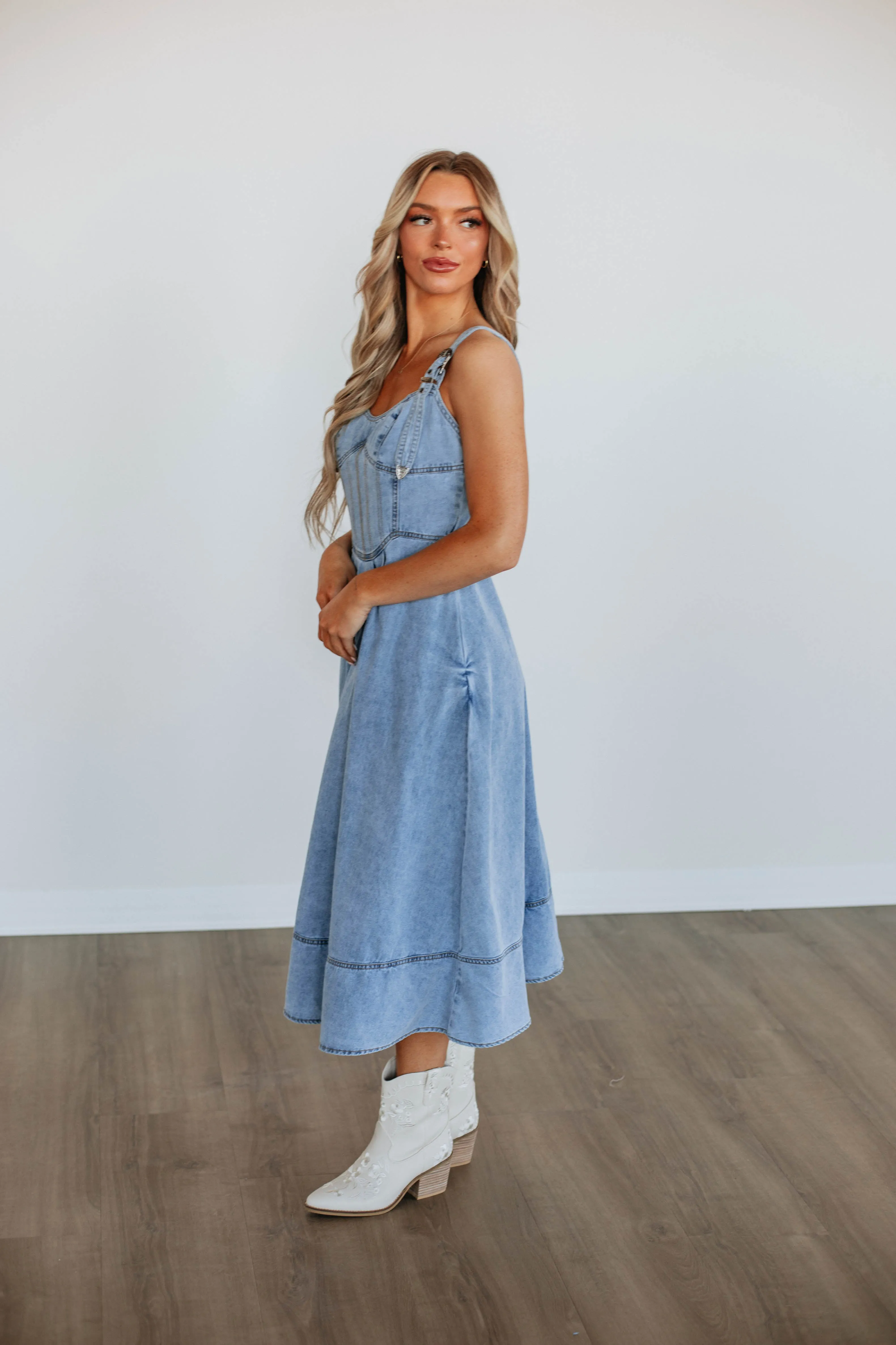 Thya Denim Dress