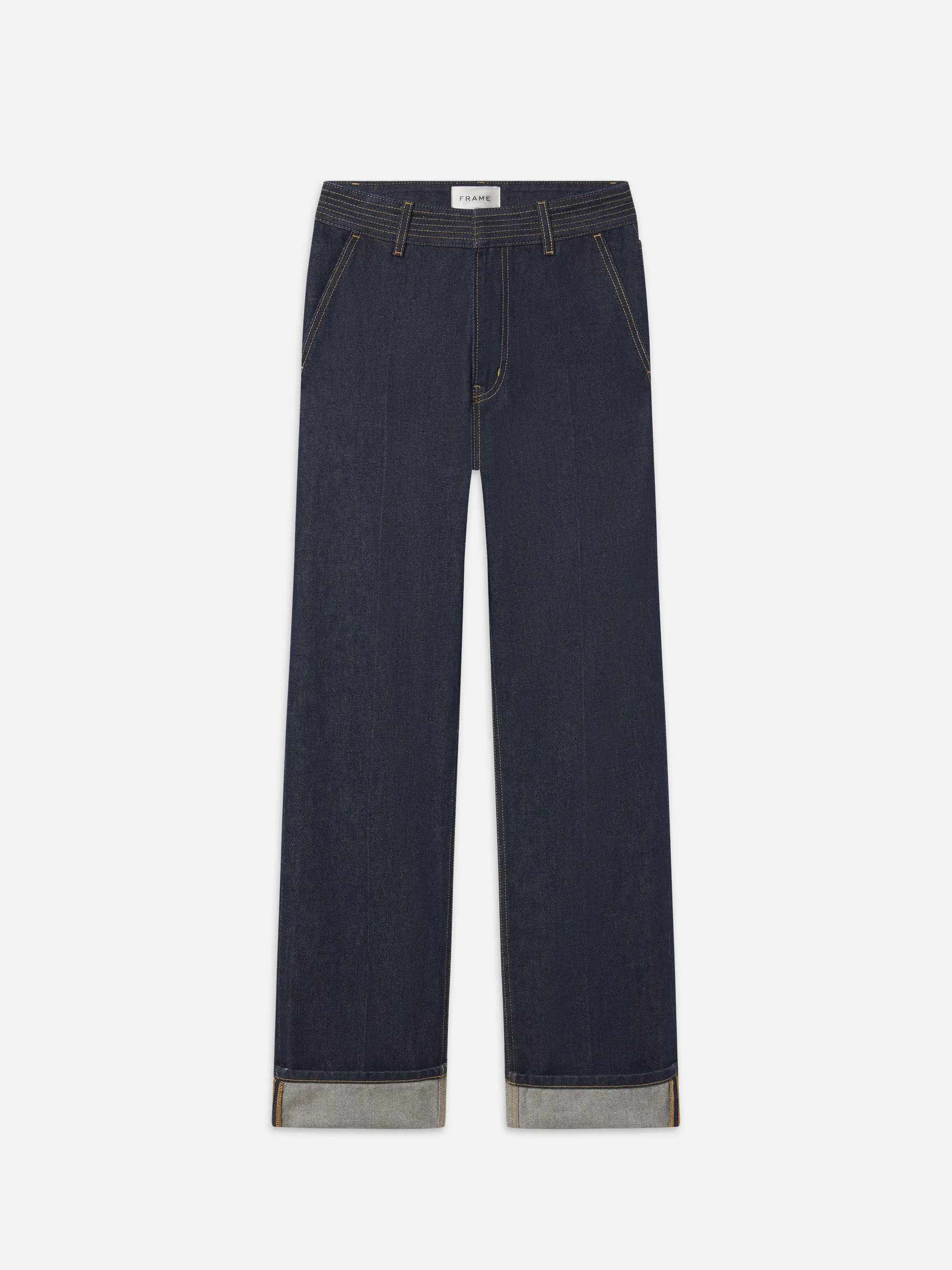 Trapunto Trouser -- Rinse
