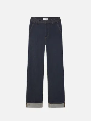 Trapunto Trouser -- Rinse
