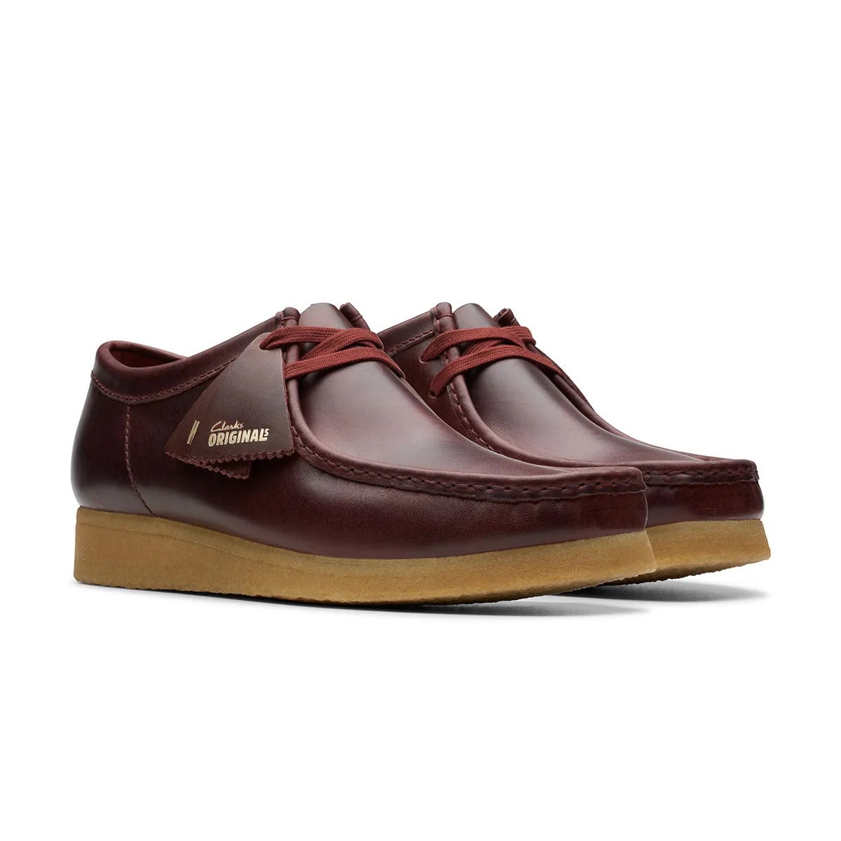 Wallabee 'Deep Red'