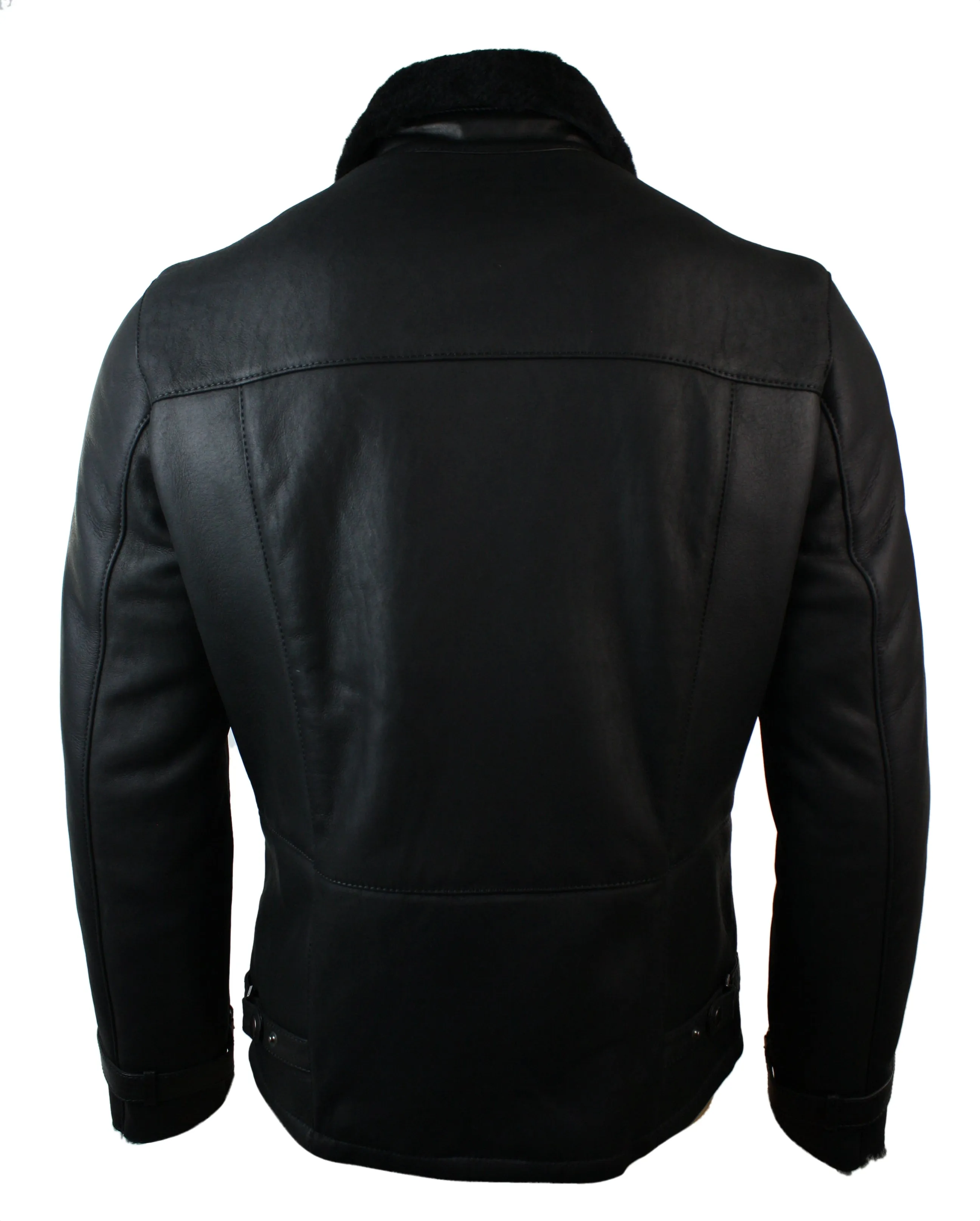Winter Sheepskin Mid Length Jacket