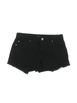 Womens Denim High-Waisted Denim Shorts