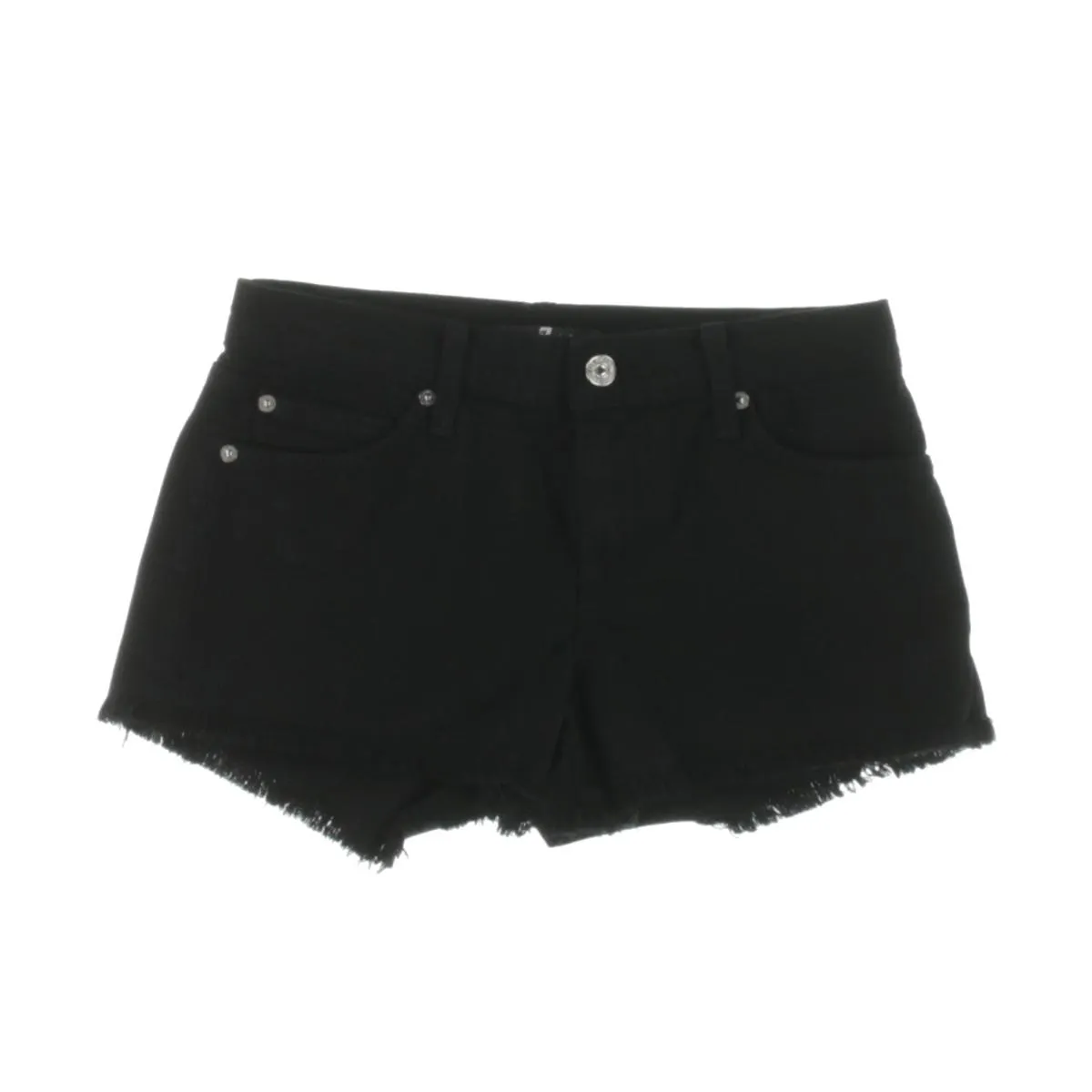 Womens Denim High-Waisted Denim Shorts