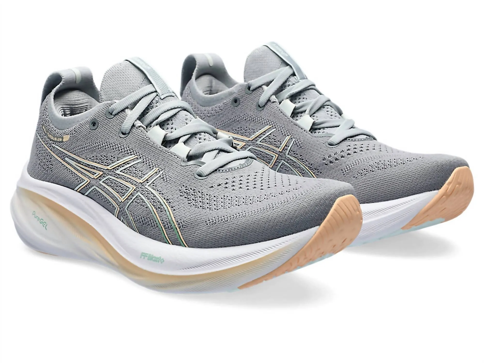 Women's Gel-Nimbus 26 Shoes In Sheet Rock/pale Mint