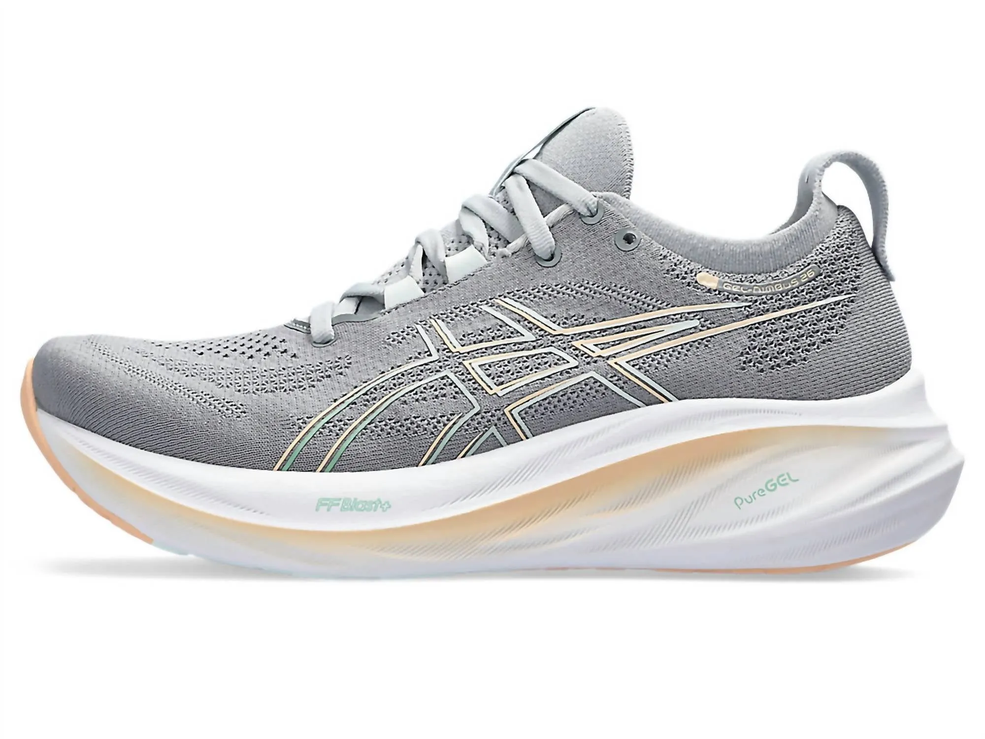Women's Gel-Nimbus 26 Shoes In Sheet Rock/pale Mint