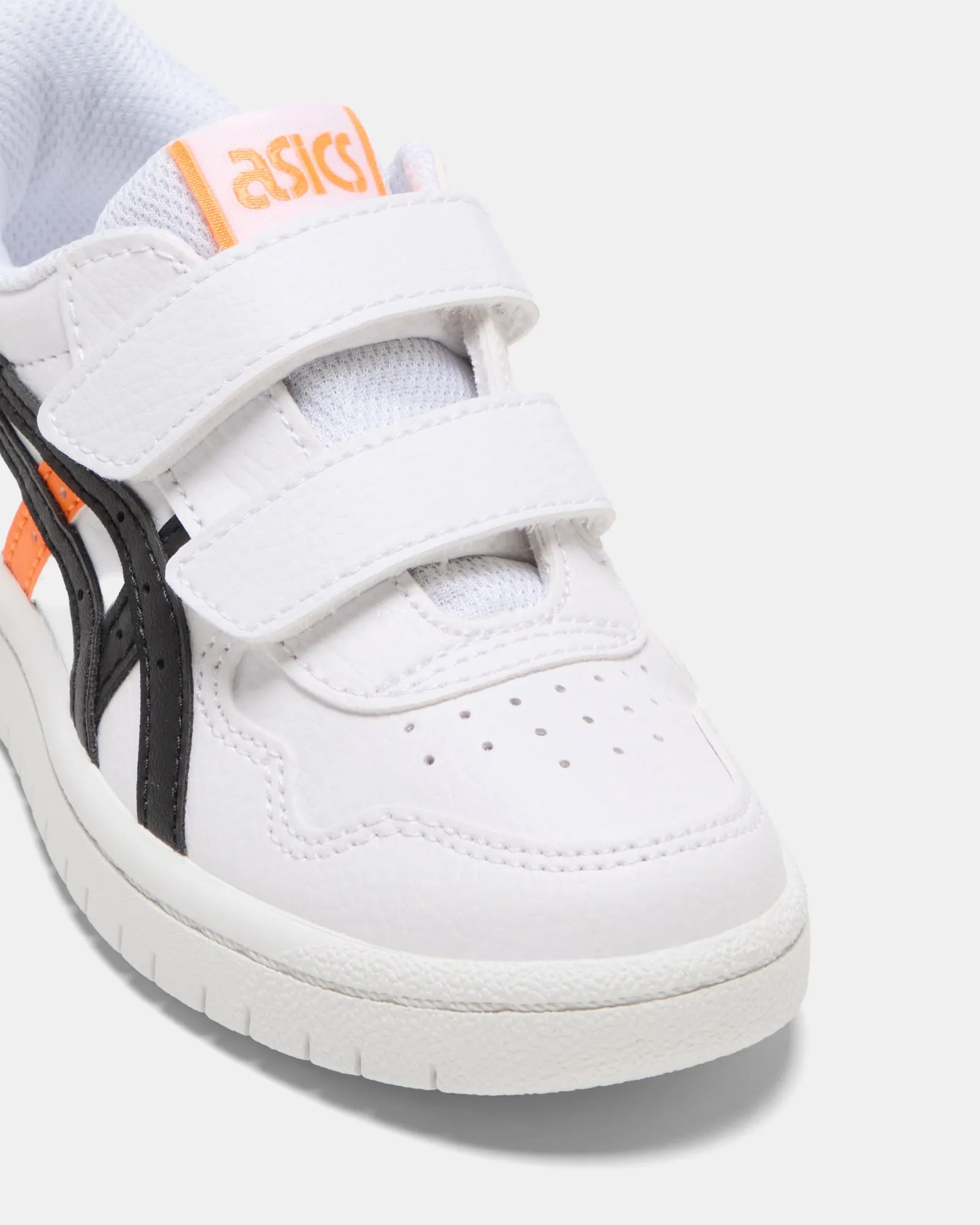 Japan Pre-School White/Shocking Orange Shoes_Asics