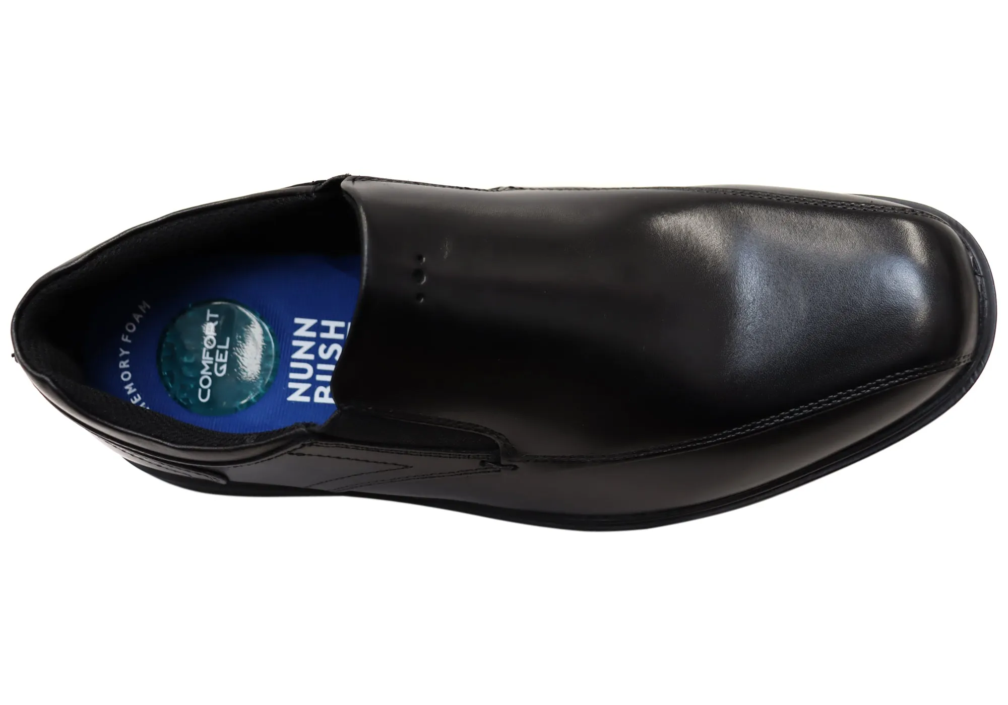 Nunn Bush By Florsheim Mens Kore Pro Slip EE Extra Wide Leather Shoes Florsheim Shoes