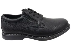 Nunn Bush By Florsheim Mens Otto Plain EE Extra Wide Leather Shoes Florsheim Shoes
