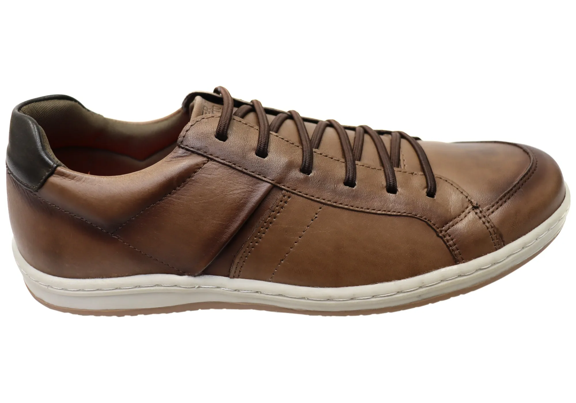 Perlatto Patrick Mens Brazilian Comfortable Leather Slip On Casual Shoes Perlatto Shoes