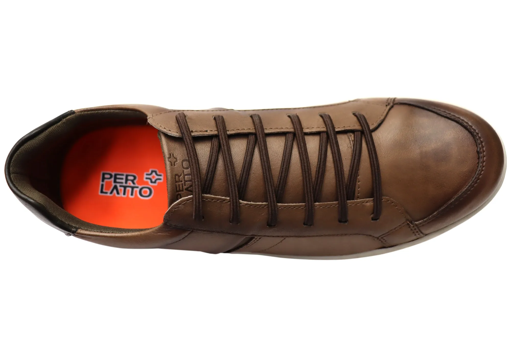 Perlatto Patrick Mens Brazilian Comfortable Leather Slip On Casual Shoes Perlatto Shoes