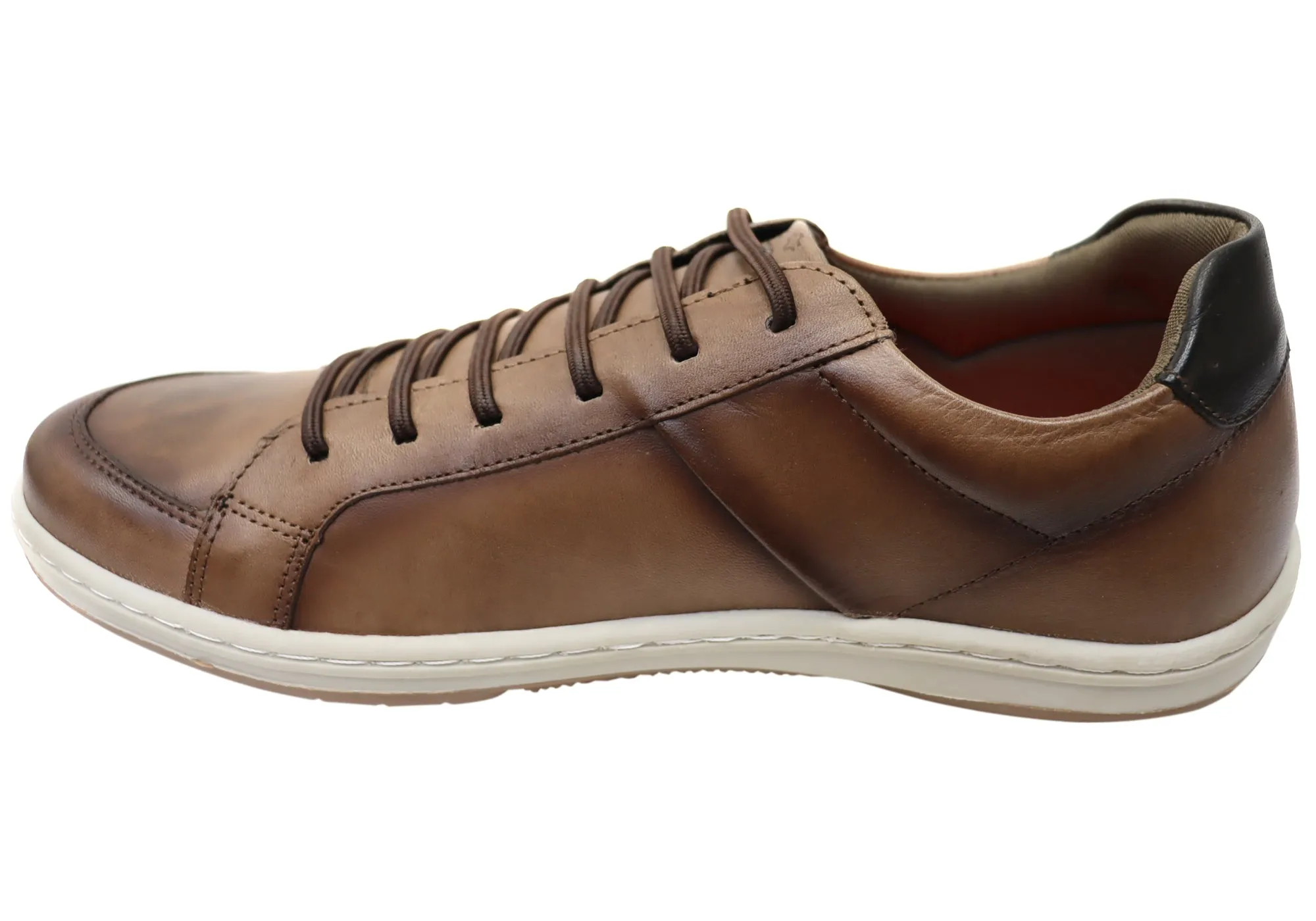 Perlatto Patrick Mens Brazilian Comfortable Leather Slip On Casual Shoes Perlatto Shoes
